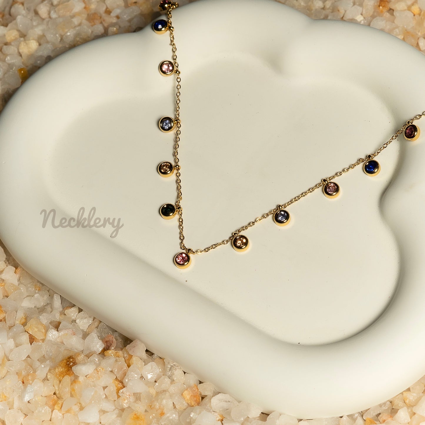 Faith - multicolor charms
