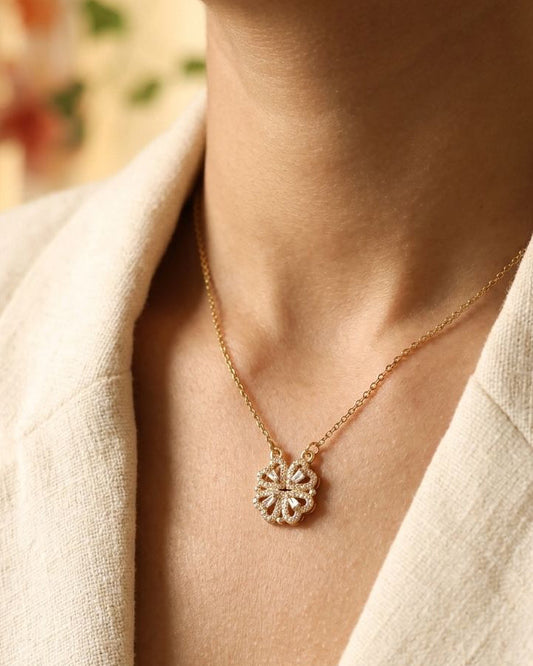 Flower Bloom Magnetic Pendant