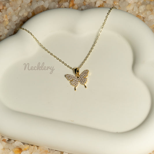 Naomi - butterfly pendant